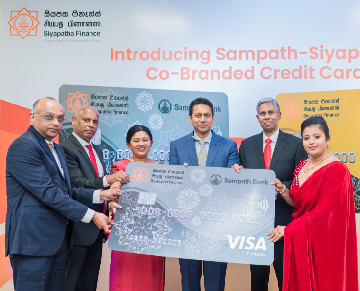Shifting into new dimensions, Siyapatha Finance launches its first of a kind cobranded credit card, presenting exclusive offers and benefits